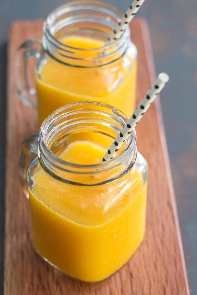 Vegan Mango and Orange Smoothie