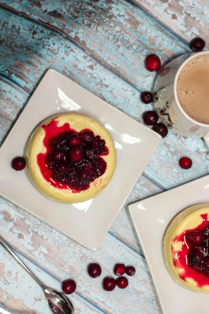 Cranberry Orange Cheesecake