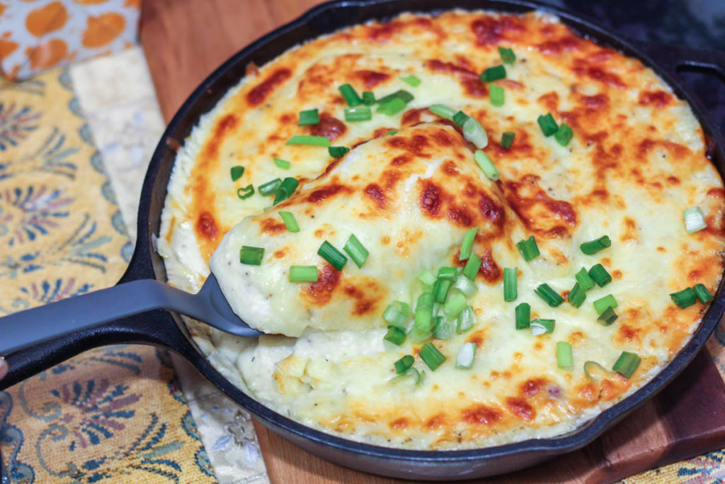 Delicious Cheesy Mashed Potatoes