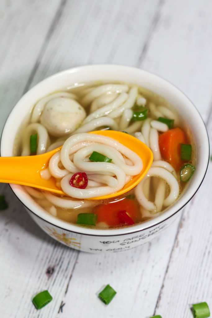 15 Minute Udon Noodle Soup