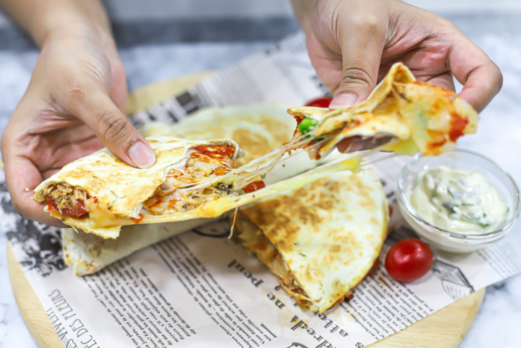 Chipotle Chicken Quesadillas Maya